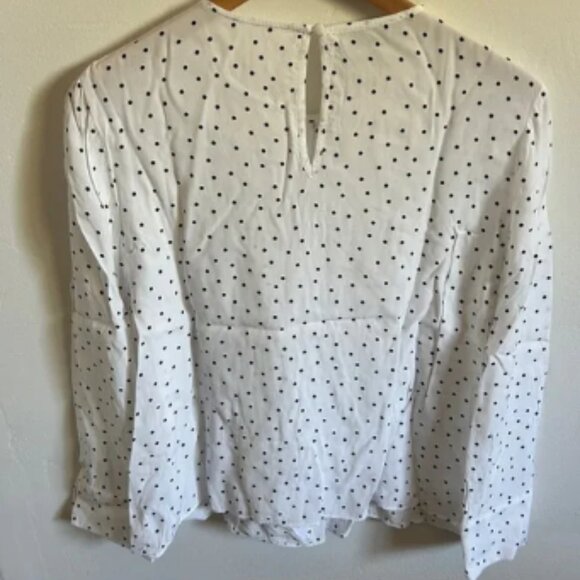 Hobbs London Polka Dot Blouse - Picture 5 of 7